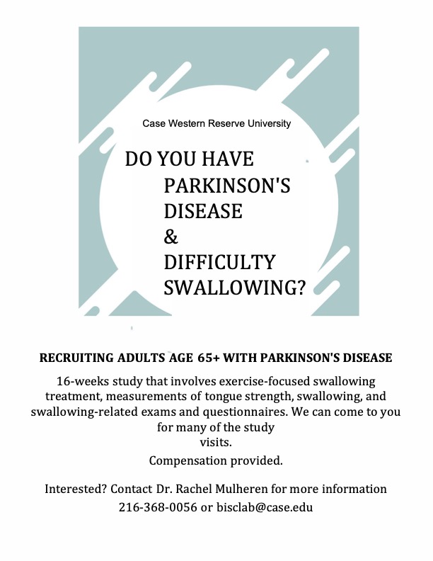 Do you have parkinsons disease and difficulty swallowing